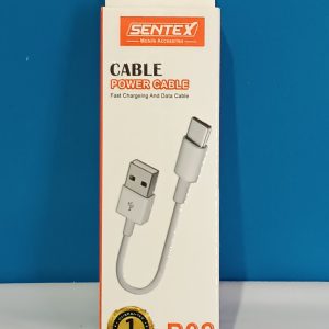کابل شارژ SENTEX P02 پاوربانکی 20سانت میکرو