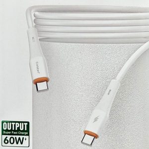 کابل شارژ USB-CبهUSB-C ارلدامEC-268C-C 60W
